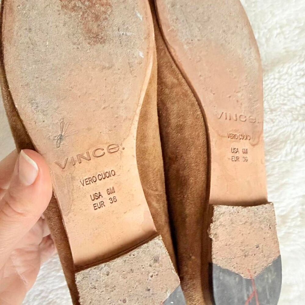 Vince Women's Tan and Brown Loafers 6 - Picture 4 of 8